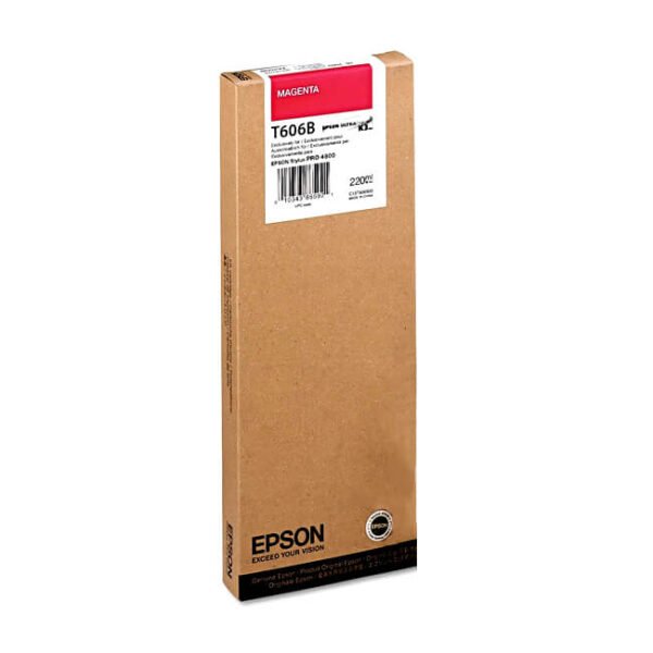 Tinta Epson T606B00 original T606B Magenta