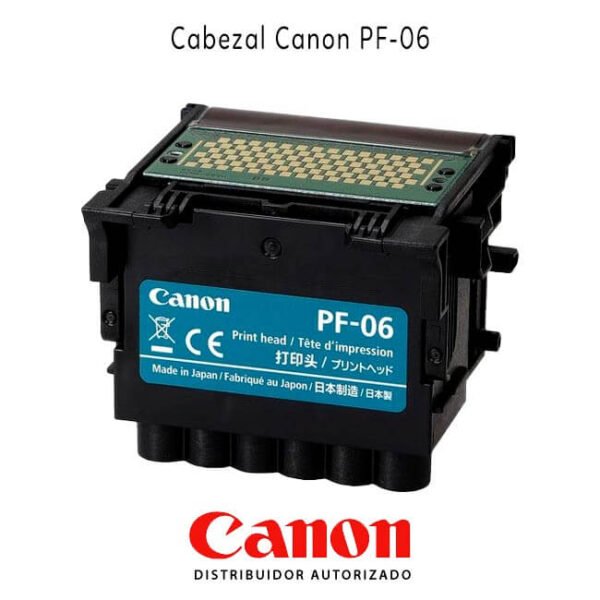 Cabezal Canon PF-06 Cabezal Original Negro y Color