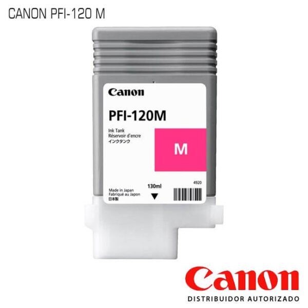 Tanque de Tinta Canon PFI-120M Magenta