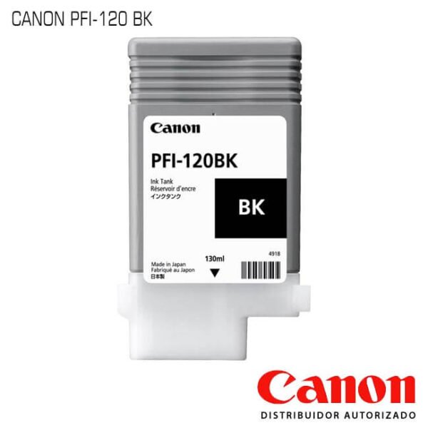 Tanque de Tinta Canon PFI-120BK Black