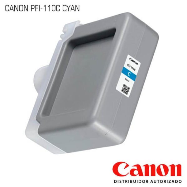 Tinta Canon PFI-110C Cyan 【 original 】
