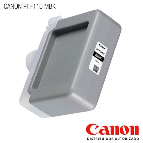 Tinta Canon PFI-110MBK  Matte Black 【 original 】