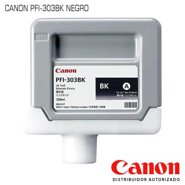 Tinta Canon PFI-303BK Black 【 original 】
