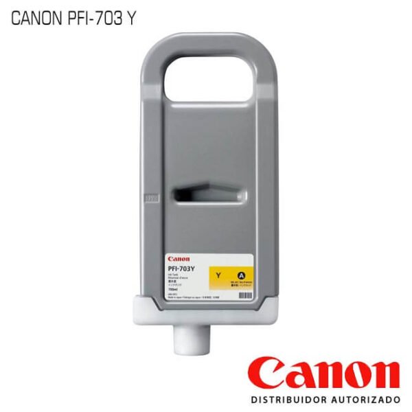 Cartucho de Tinta Canon PFI-703Y Yellow