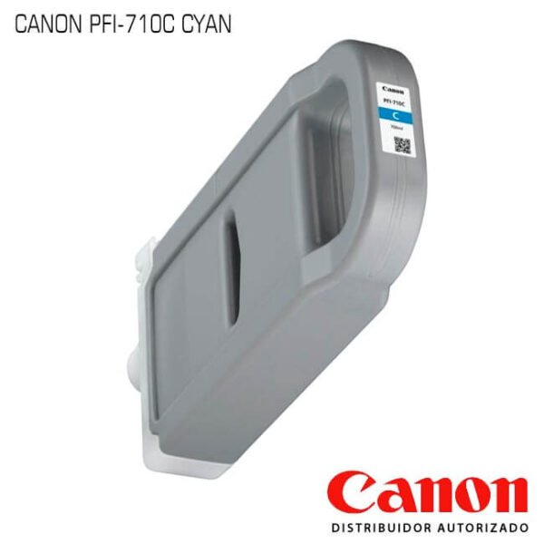 Tinta Canon PFI-710 C Cyan 【 original 】