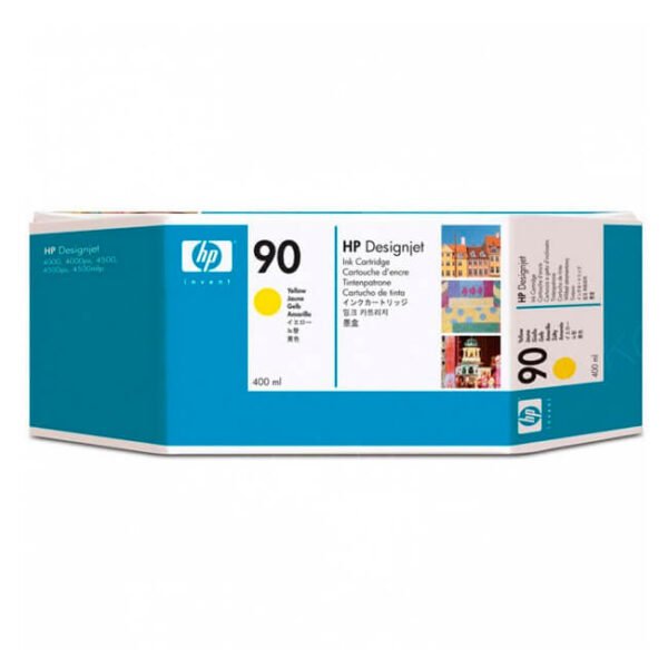 Tinta HP 90 original C5065A Yellow