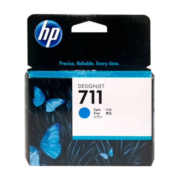 Tinta HP 711 original CZ130A Cyan Dgj