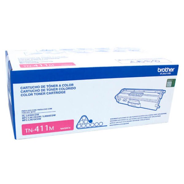 Toner Brother TN-411M Magenta Al Mejor Precio Original