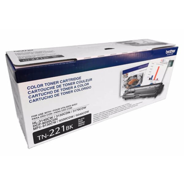 Toner Brother MFC-9130CW Negro TN-221BK Original