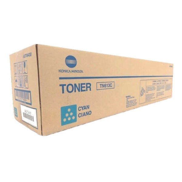 Tóner Konica Minolta TN-613C original Cian