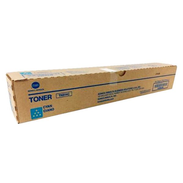 Tóner Konica Minolta TN-514C original Cian