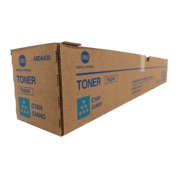 Tóner Konica Minolta TN-324C original Cian