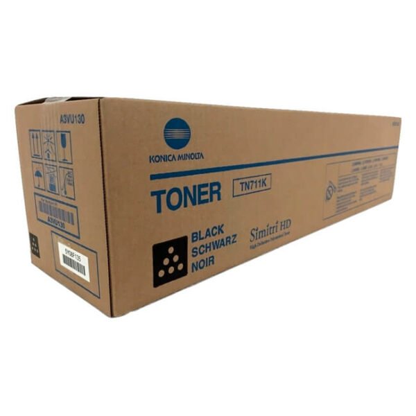 Tóner Konica Minolta TN-711K original Negro