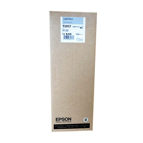 Tinta Epson T591700 original T5917 Light Black