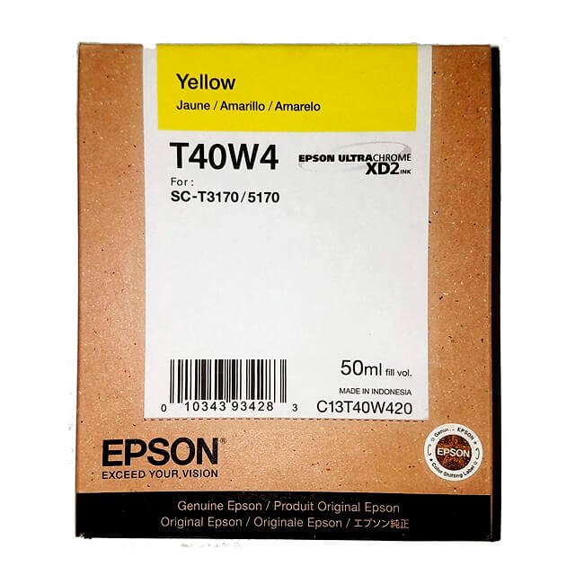 Tinta Epson T40W420 original T40W Yellow
