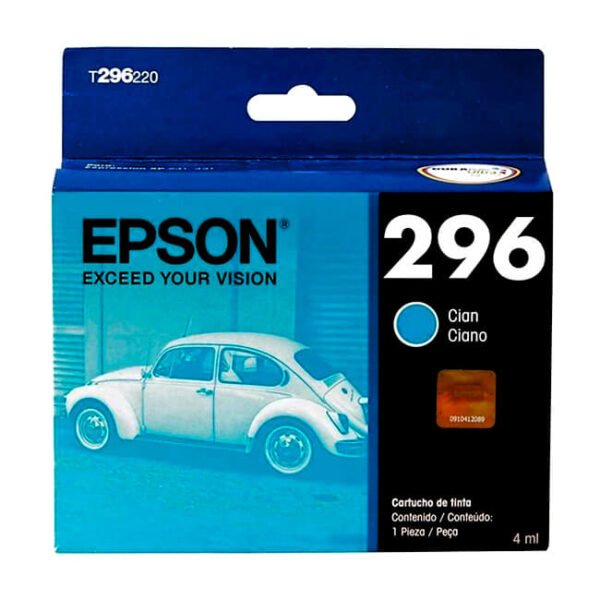 ▷ Cartucho de Tinta Epson 296 Cyan 【 original 】