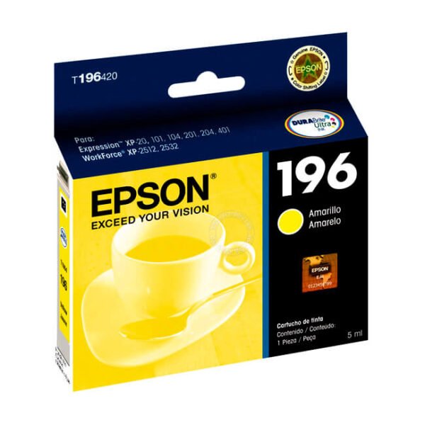 Tinta Epson T196420 original T196420 Yellow