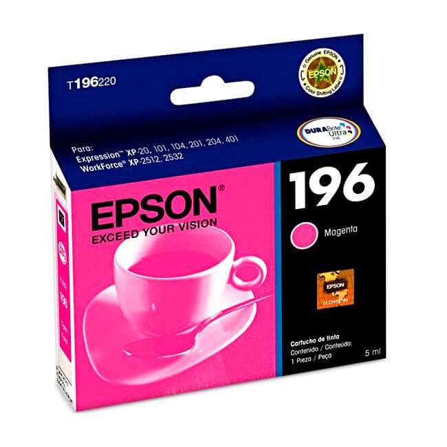 Tinta Epson T196320 original T1963 Magenta