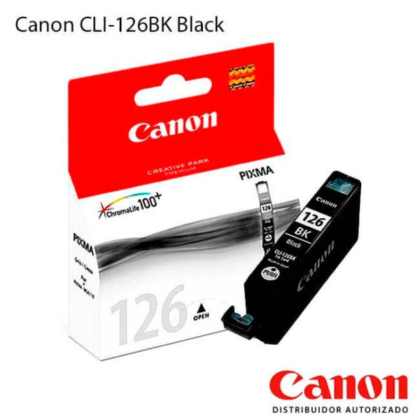 Cartucho de Tinta Canon CLI-126BK Black