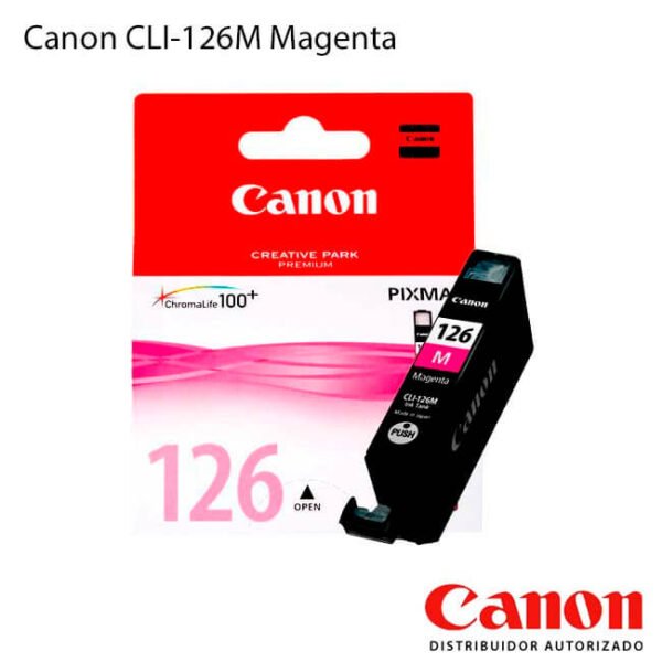 Cartucho de Tinta Canon CLI-126M Magenta