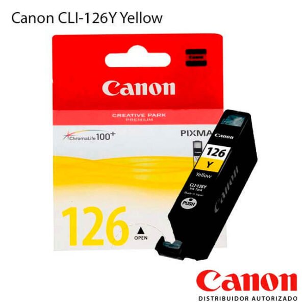 Cartucho de Tinta Canon CLI-126Y Yellow