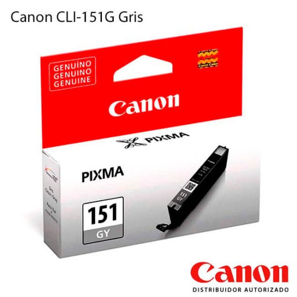 Cartucho de Tinta Canon CLI-151G Gris