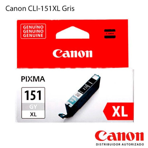 Cartucho de Tinta Canon CLI-151XL alta capacidad Gris