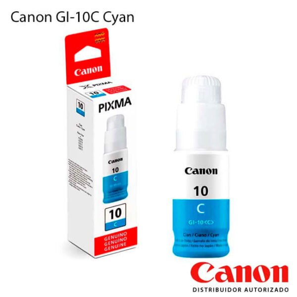 Cartucho de Tinta Canon GI-10C Cyan
