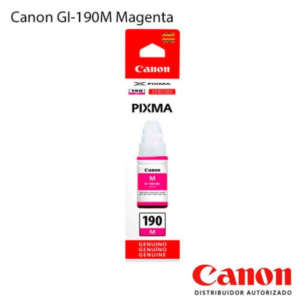Cartucho de Tinta Canon GI-190M Magenta