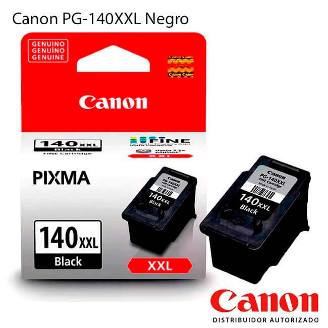 prod-10082021100554-pg-140xxl-deta Cartucho de Tinta Canon PG-140XXL alta capacidad Negro - Imagen 1
