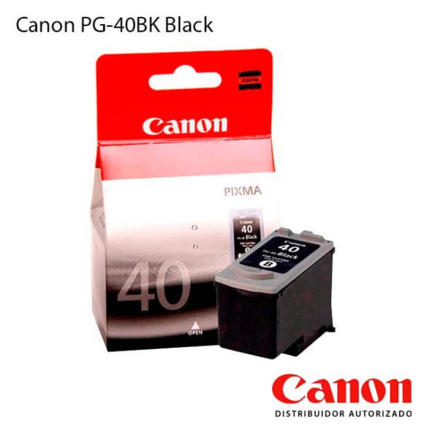 Cartucho de Tinta Canon PG-40BK Black