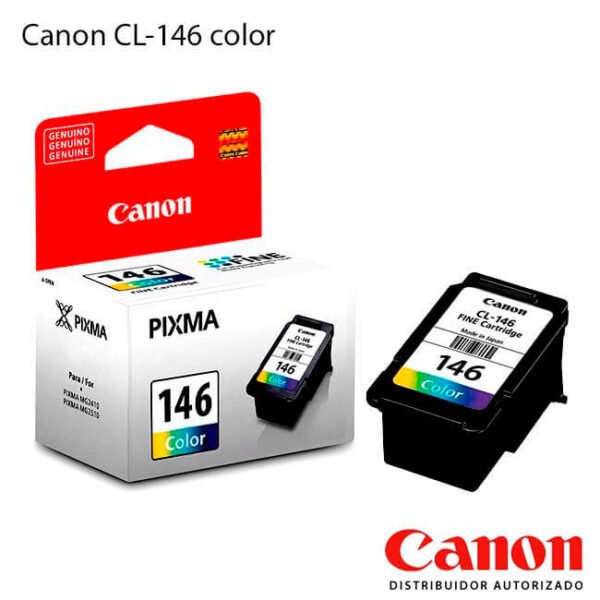 Cartucho de Tinta Canon  CL-146 color Tricolor
