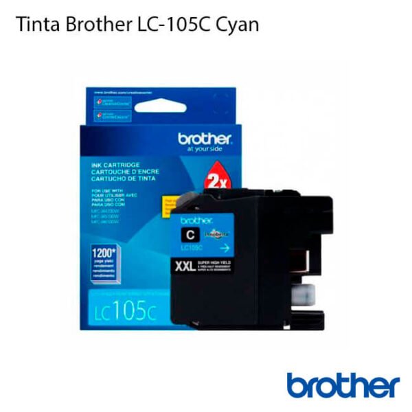 ▷ Tinta Brother LC-105C Cyan 【 original 】