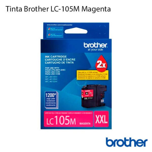 ▷ Tinta Brother LC-105M Magenta 【 original 】