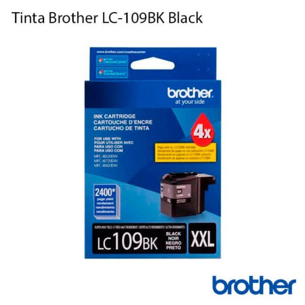 ▷ Tinta Brother LC-109BK Black 【 original 】