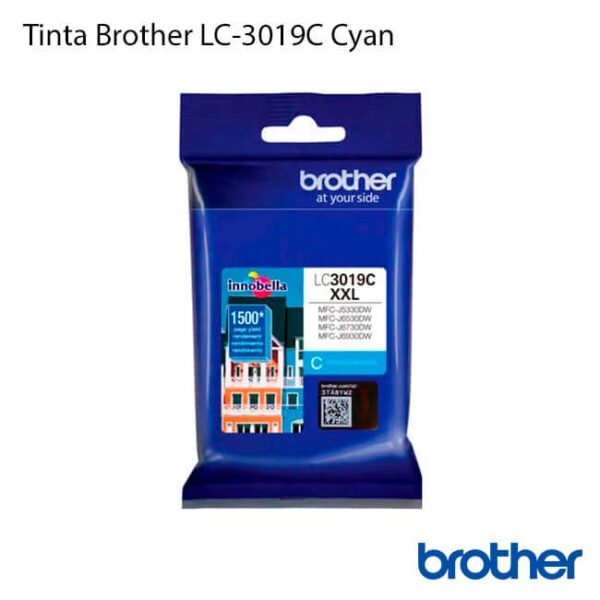 ▷ Tinta Brother LC3019c Cyan【 original 】