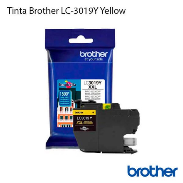 ▷ Tinta Brother LC3019Y Yellow 【 original 】