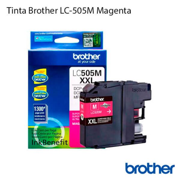▷ Tinta Brother LC505M Magenta 【 original 】