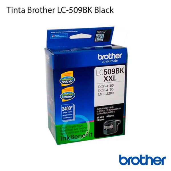 ▷ Tinta Brother LC509BK Black 【 original 】