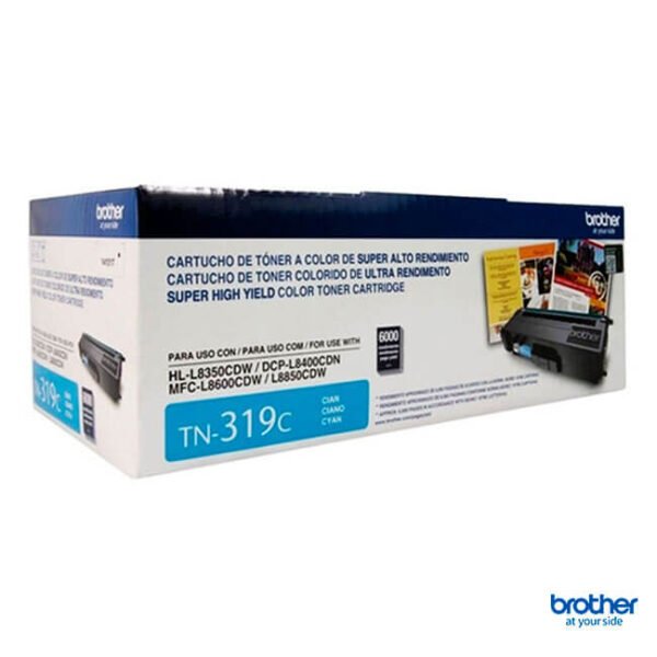Toner Brother TN-319C Cyan Al Mejor Precio Original