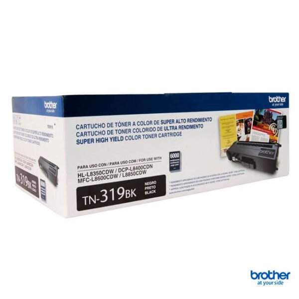 Toner Brother HL-L8350CDW Negro TN-319BK Gran Precio