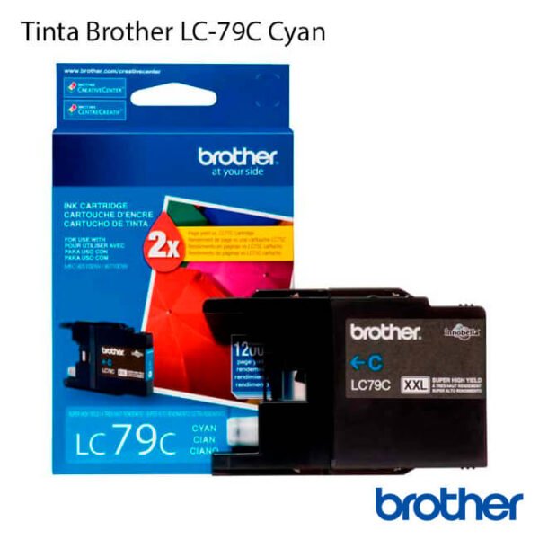 ▷ Tinta Brother LC79C Cyan 【 original 】