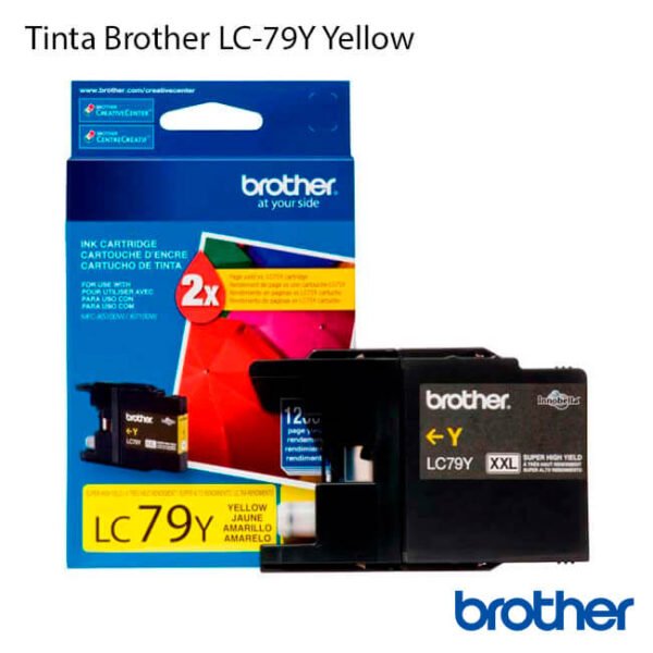 ▷ Tinta Brother LC79Y Yellow 【 original 】