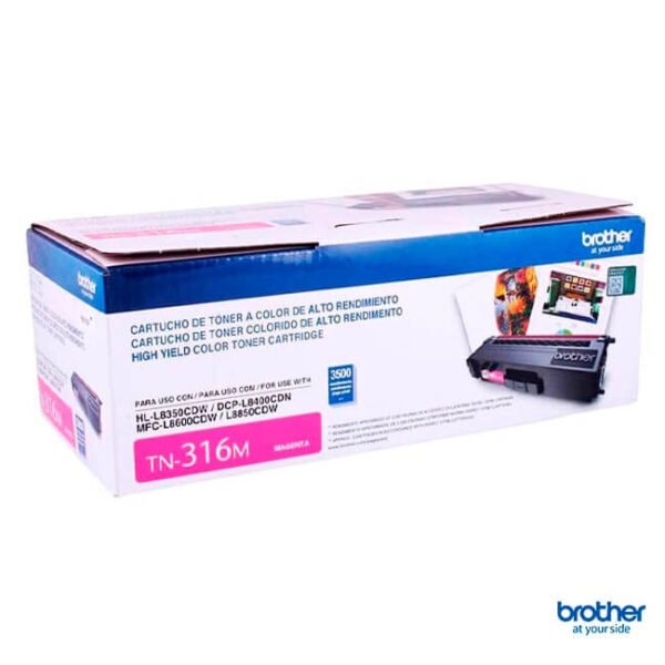 Toner Brother TN-316M Magenta Al Mejor Precio Original