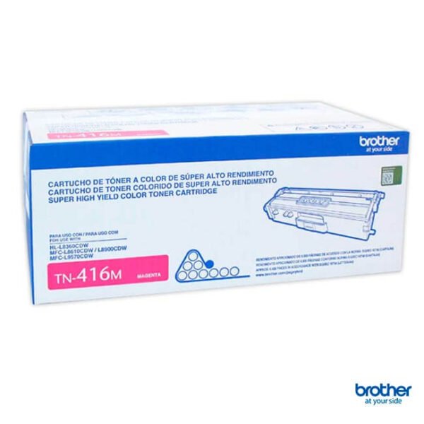Toner Brother TN-416M Magenta Al Mejor Precio Original