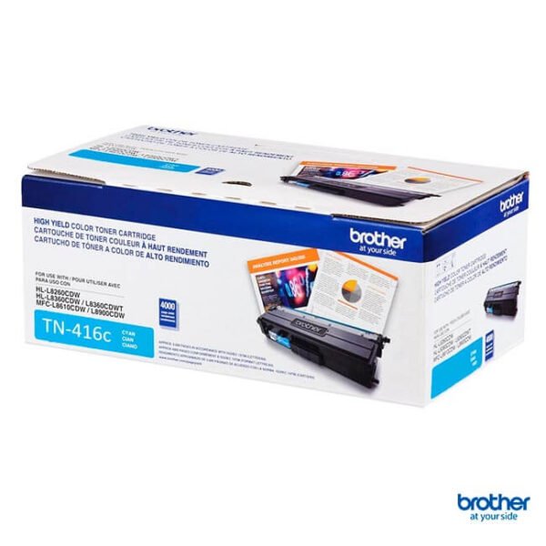 Toner Brother TN-416C Cyan Al Mejor Precio Original