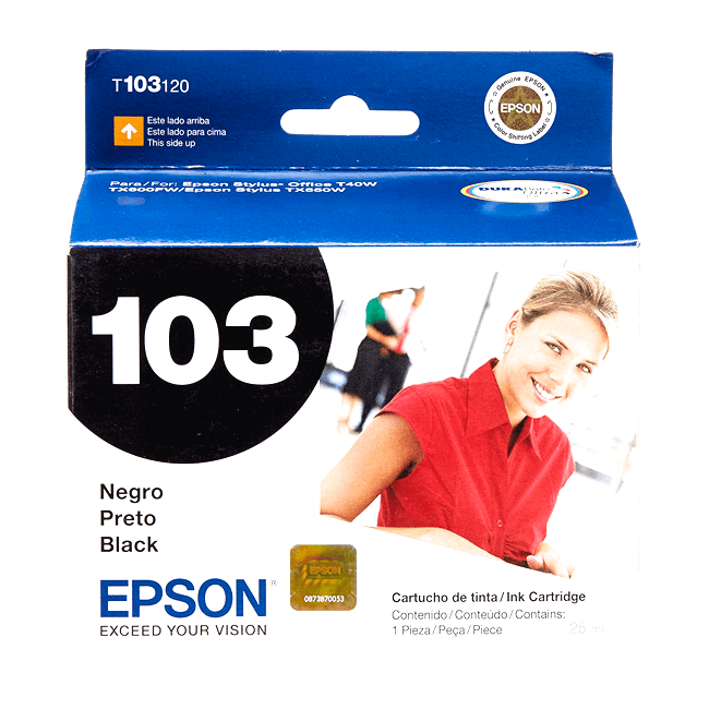 Tinta Epson T103120 original T1031 Black