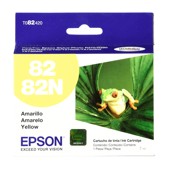 Tinta Epson T082420 original T0824 Yellow