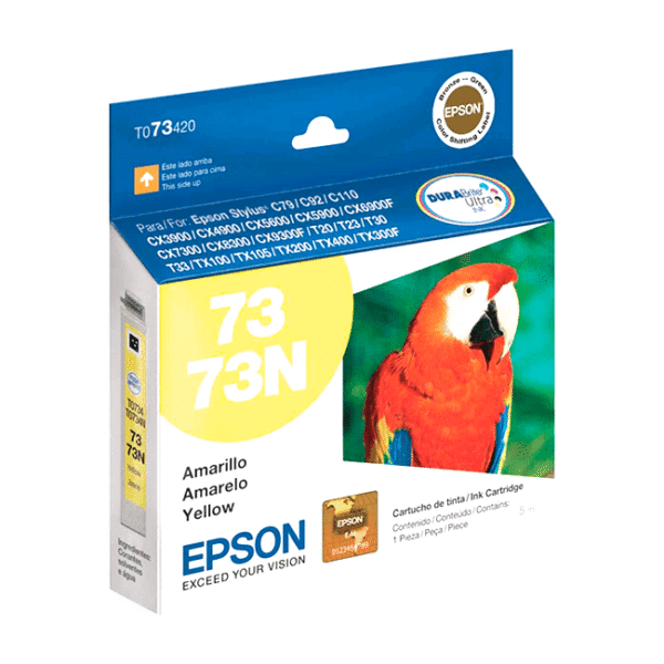Tinta Epson T073420 original T0734 Yellow