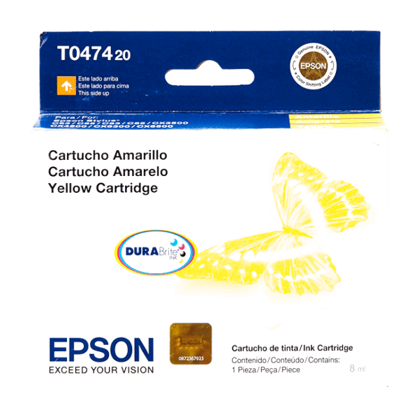 Tinta Epson T047420 original T0474 Yellow